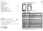 Preview for 2 page of DAN DRYER 288 User Manual