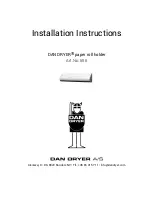 DAN DRYER 656 Installation Instructions preview