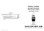 DAN DRYER BIO Installation Instructions preview