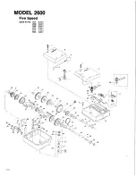 Предварительный просмотр 1 страницы DANA 2600 Parts List