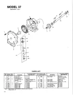 Предварительный просмотр 1 страницы DANA 37 Parts List