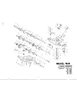 Preview for 1 page of DANA 4000 Parts List