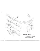 Preview for 1 page of DANA 4010-10 Parts List