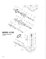 DANA 4100-11 Parts List preview