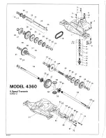 DANA 4360-2 Parts List preview