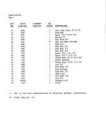 Preview for 3 page of DANA 4360-88 Parts List