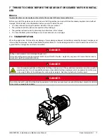 Preview for 17 page of DANA BREVINI M Series Installation And Maintenance Manual