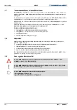 Preview for 54 page of Danaher Motion THOMSON NEFF MULI Series Mounting And Maintenance Instructions