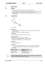 Preview for 67 page of Danaher Motion THOMSON NEFF MULI Series Mounting And Maintenance Instructions