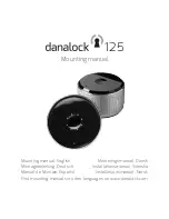 Preview for 1 page of danalock 125 Mounting Manual