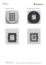 Preview for 3 page of danalock Danapad PADV3-BT Mounting