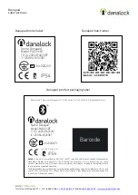 Preview for 4 page of danalock Danapad PADV3-BT Mounting