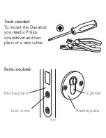 Предварительный просмотр 6 страницы danalock V3 BT HK SCANDI Mounting Manual