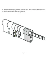 Предварительный просмотр 15 страницы danalock V3 BT HK SCANDI Mounting Manual