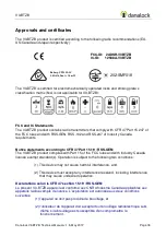 Предварительный просмотр 18 страницы danalock V3-BTZB Technical Manual