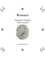 danalock V3 EURO Mounting Manual preview