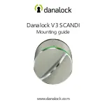 danalock V3 SCANDI Mounting Manual preview