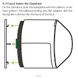 Предварительный просмотр 14 страницы danalock V3 SCANDI Mounting Manual