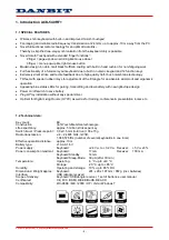 Предварительный просмотр 10 страницы Danbit ACK-540 RF+ Operation Manual