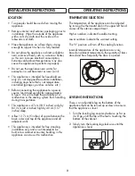 Предварительный просмотр 4 страницы Danby DIPLOMAT DAR032B1BM Owner'S Manual