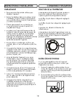 Предварительный просмотр 11 страницы Danby DIPLOMAT DAR032B1BM Owner'S Manual