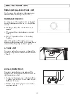 Preview for 5 page of Danby Contemporary Classic DAR033A6BDB Owner'S Manual