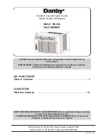 Preview for 1 page of Danby DAC 8009EE Owner'S Use And Care Manual