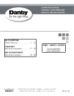 Danby DAC0100B5WDB Owner'S Manual preview