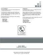 Preview for 23 page of Danby DAC050MB1GB Owner'S Use And Care Manual