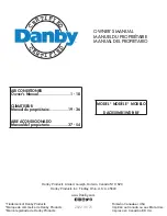 Danby DAC050MB1WDB-RF Owner'S Manual preview