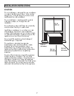 Preview for 8 page of Danby DAC050MB1WDB Owner'S Manual