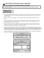 Preview for 25 page of Danby DAC050MB3GDB Owner'S Use And Care Manual