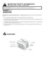 Preview for 7 page of Danby DAC050MCB3GDB Owner'S Use And Care Manual