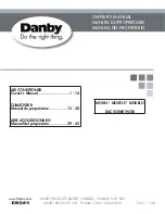 Preview for 1 page of Danby DAC050ME1WDB Owner'S Manual