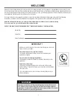 Preview for 3 page of Danby DAC060BBCWDB Owner'S Use And Care Manual