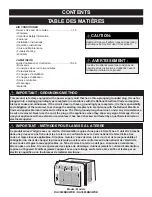 Preview for 2 page of Danby DAC060BBUWDB Owner'S Use And Care Manual