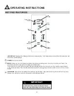 Preview for 10 page of Danby DAC060BBUWDB Owner'S Use And Care Manual