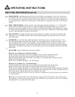 Preview for 11 page of Danby DAC060BBUWDB Owner'S Use And Care Manual