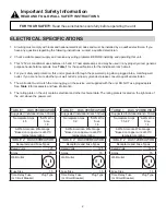 Preview for 4 page of Danby DAC060BEUWDB Owner'S Use And Care Manual