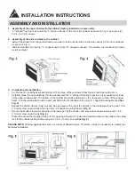 Preview for 8 page of Danby DAC060BEUWDB Owner'S Use And Care Manual