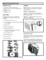 Preview for 4 page of Danby DAC060BGUWDB Owner'S Manual