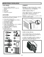 Preview for 26 page of Danby DAC060EB1WDB Owner'S Manual