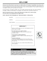 Preview for 3 page of Danby dac060eb3gdb Owner'S Use And Care Manual