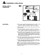 Preview for 6 page of Danby dac060eb3gdb Owner'S Use And Care Manual