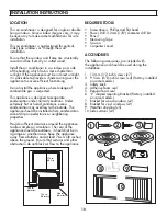 Preview for 11 page of Danby DAC060EB6WDB Owner'S Manual