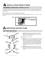 Preview for 11 page of Danby DAC060ECB2GDB Owner'S Use And Care Manual