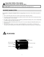 Preview for 7 page of Danby DAC060ECB4GDB Owner'S Use And Care Manual