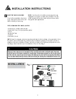 Preview for 8 page of Danby DAC060ECB4GDB Owner'S Use And Care Manual