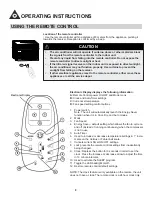 Preview for 13 page of Danby DAC060ECB4GDB Owner'S Use And Care Manual