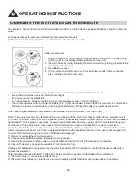 Preview for 14 page of Danby DAC060ECB4GDB Owner'S Use And Care Manual